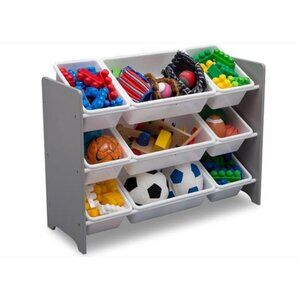 Children MySize 9 Bin Plastic Toy Organizer - Greenguard Gold Certified